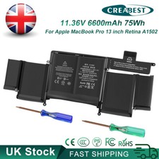 Batteria 11,34V A1493 A1582 per Macbook Pro 13" Retina A1502 fine 2013 metà 2014
