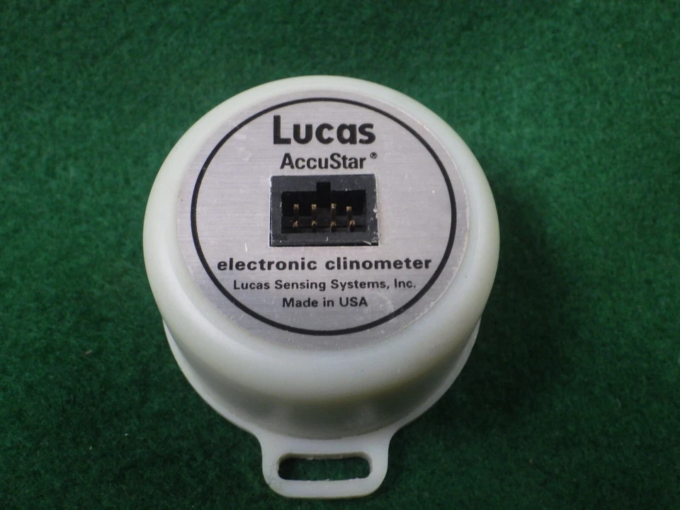 Nuevo de Lote Antiguo Lucas Electronics Clinometer Accustar 02383-01 Foto 4 de 4