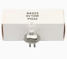 osram 64222 replace light 6V10W PG22 3801-20-7030 Zeiss slit lamp instrument