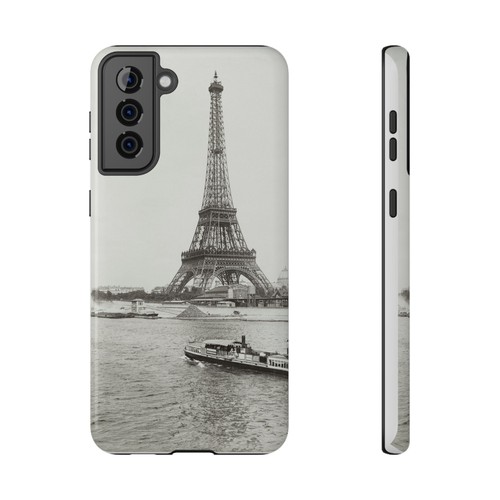 Parisian Eiffel Tower Vintage Photo - Tough Phone Case - Paris Mobile Cover - 第 148/151 張圖片