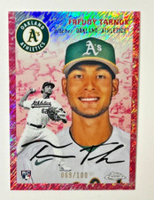 2023 Topps Chrome Platinum Anniversary FREDDY TARNOK RC Cream Refractor 69/100