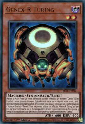 Yu Gi Oh! Genex-R Turing (BLTR-FR012 ) Ultra Rare auf Französisch