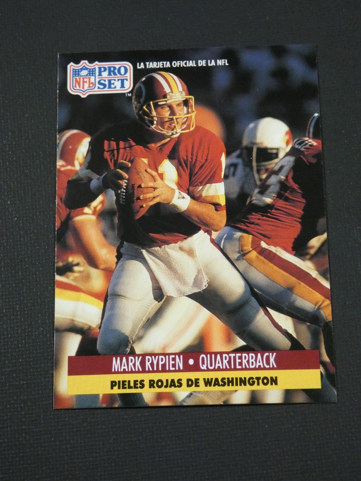 Mark Rypien 1991 Pro Set Spanish card #252