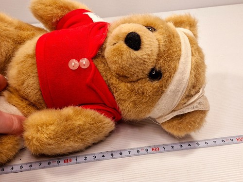 CareFlight Injured Patient Teddy Bear – Plush Stuffed Cuddly Soft Toy – Preloved - Picture 2 of 7