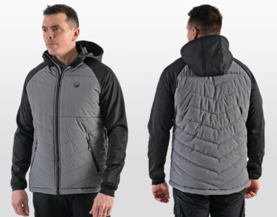 Guru Hybrid Jacket Charcoal All Sizes Coarse Fishing Clothing Free Delivery UK