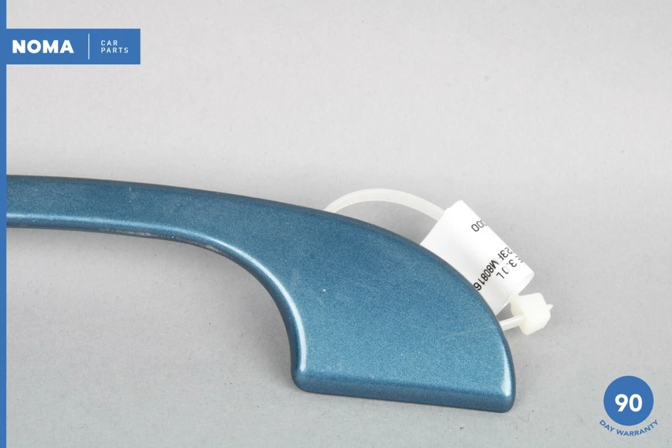 03-08 Jaguar S-Type X202 Bisel manija puerta exterior lado conductor trasero izquierdo JJM OEM Foto 3 de 4