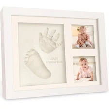 Baby Hand and Footprint Kit Clay Handprint Keepsake Frame Newborn Picture Frame