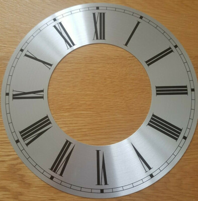 9,5 (9 1/2) Zoll Kapitelring Uhr Zone Zifferblatt - Silber 239 mm römische Nummer CR31