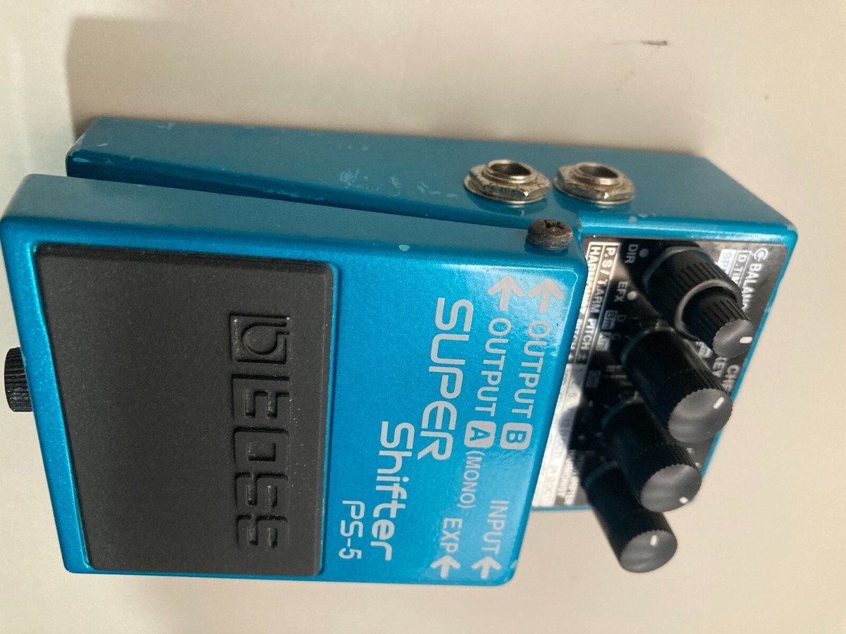 Boss PS-5 Super Shifter Pitch Shifter Guitar Effect Pedal Tested