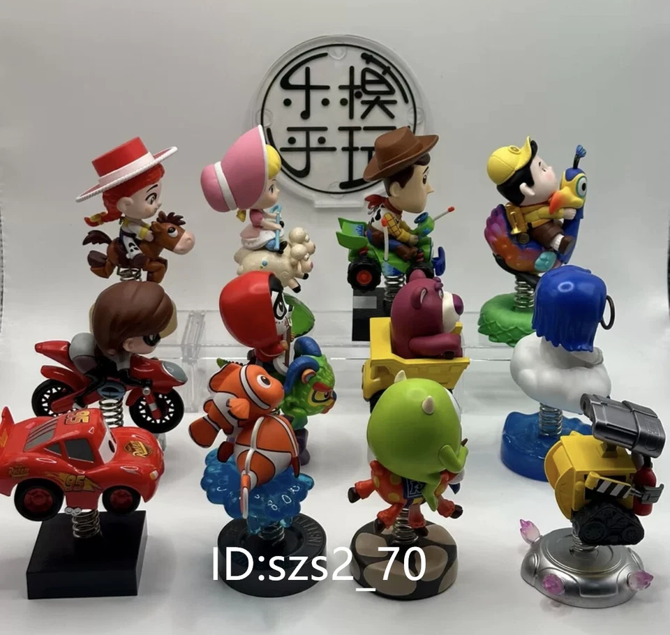 Auténtico POP MART Pixar Shake Confirmado Caja Ciega Figura Kawaii Juguete Regalo Foto 4 de 4