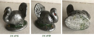 Lot Figurines Quiralu Animaux De Ferme – Aluminium, Années 1960, Bel état