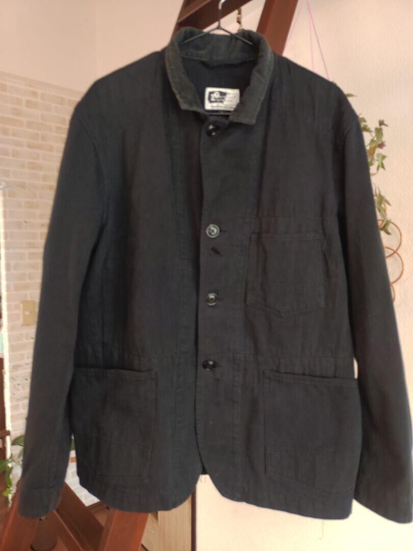 Engineered Garments men's coverall jacket size L Black Engineered Garments men's coverall jacket size L Black