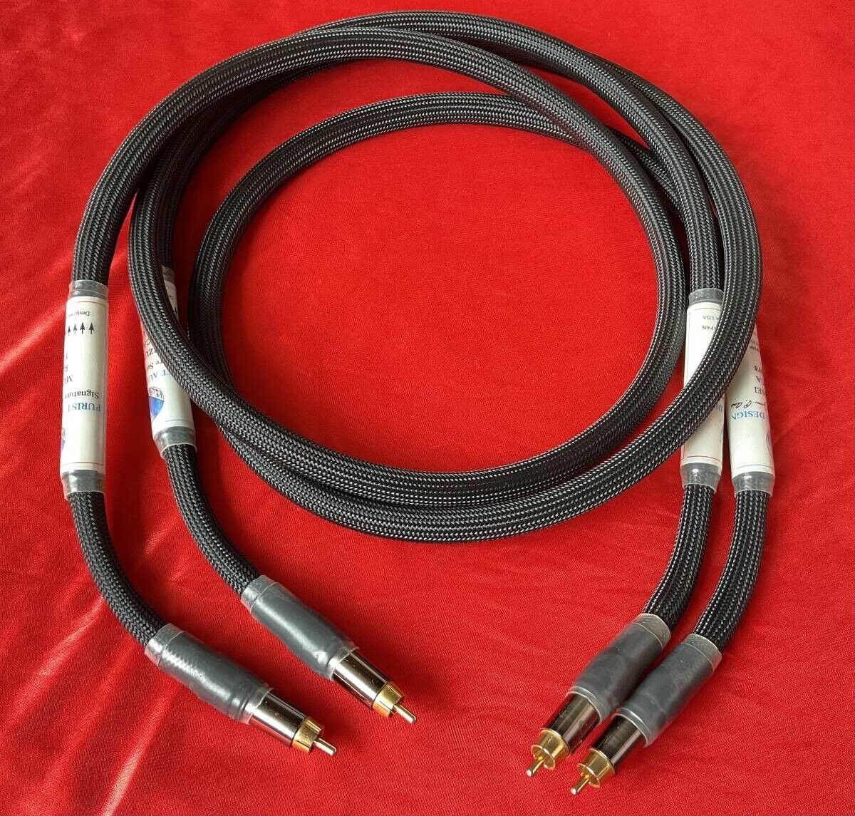 PAD / PURIST. AUDIO. DESIGN MIZUNOSEI FLUID RCA cable 1.5m PAD / PURIST. AUDIO. DESIGN MIZUNOSEI FLUID RCA cable 1.5m