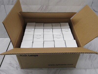 20 LOT - Sylvania 64418 100W E26 Medium Lamp E17 Metal Halide 7900K Light Bulb 