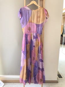 pastel purple maxi dress