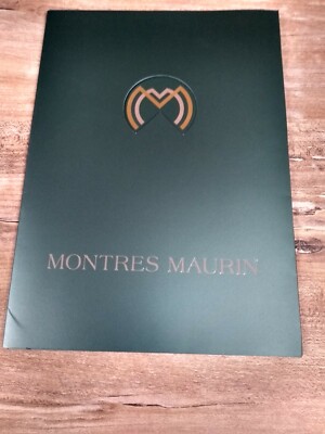 Montres Maurin Uhren Katalog mit Preisliste 1997