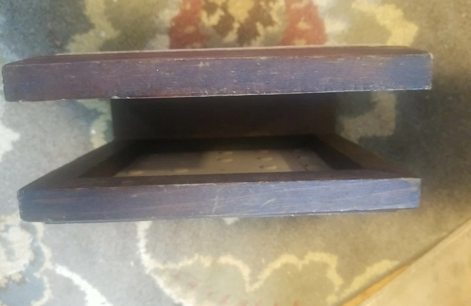 ВИНТАЖНЫЙ ЦВЕТОЧНЫЙ ДЕРЕВА И ПЛИТКИ 3 ИЗДЕЛИЯ КОМПЛЕКТ HOT ПЛАСТИНА, САЛФЕТКИ ДЕРЖАТЕЛЬ И КОРОБКА ИТАЛИИ 1980 - Изображение 4 из 4