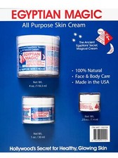 Egyptian Magic All-Purpose Skin Cream Face  Body 100 Natural, 5.25 Ounces