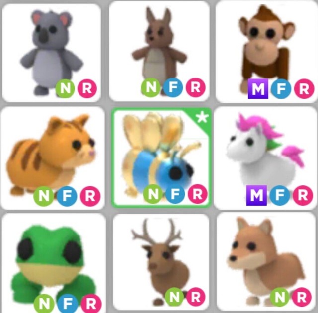 Roblox Adopt Me Mega Neon Pets