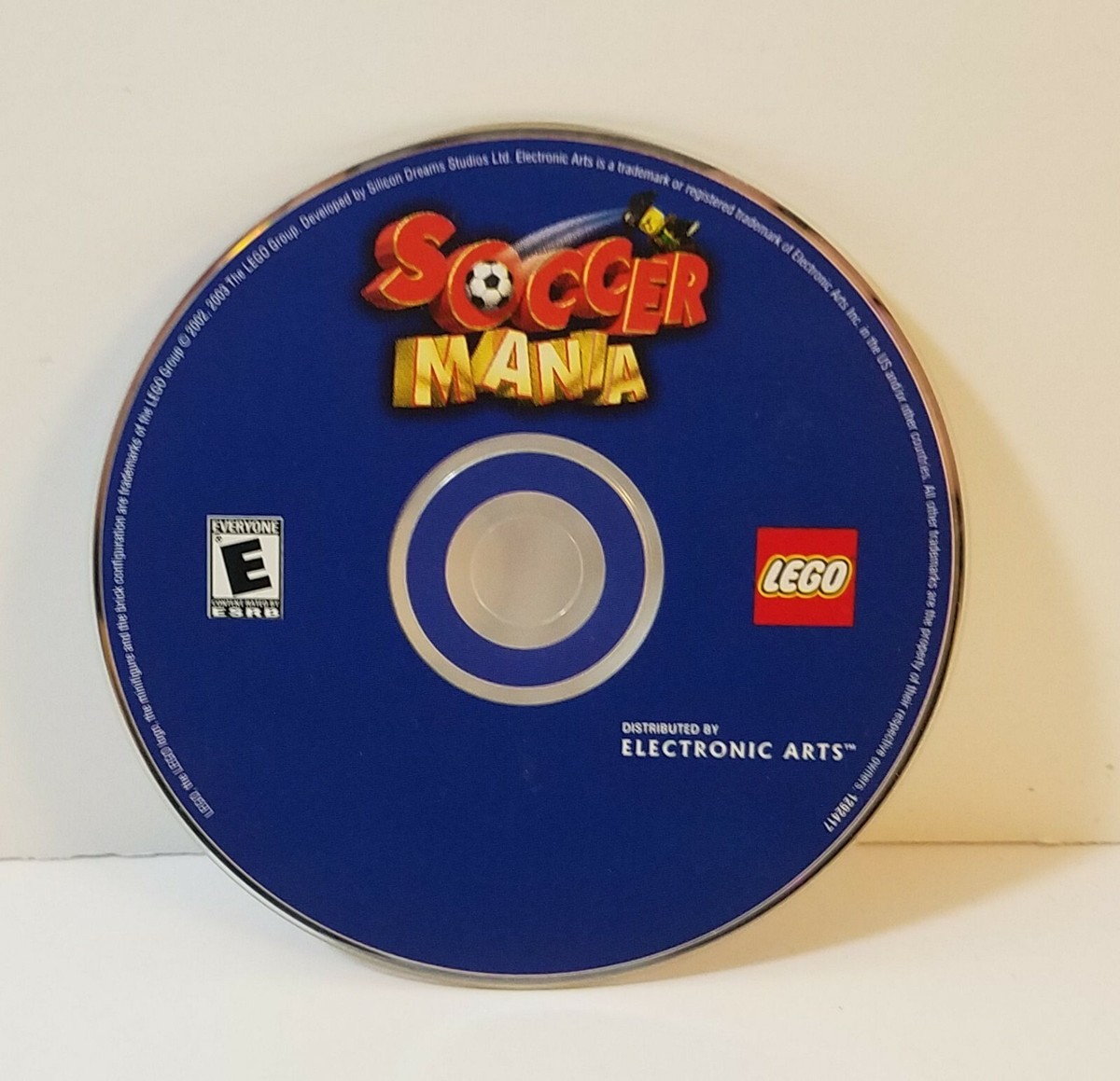 Lego Soccer Mania PC CD-Rom 2002 Windows sports soccer game