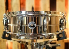 Gretsch 5x14 Brooklyn Chrome over Brass Snare Drum - GB4160