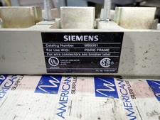 MB9301 Siemens Sentron Mounting Hardware for RD and PD Frames 600V