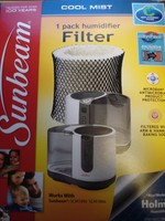 1 X Sunbeam Sf206pdq-um Cool Mist Wick Filter C Antimicrobial W/arm & Ham... on sale 1 X Sunbeam Sf206pdq-um Cool Mist Wick Filter C Antimicrobial W/arm & Ham... on sale