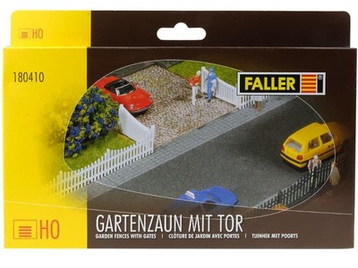 Faller - Modélisme accessoires de décor H0 - Clôture à croisillons - Modélisme