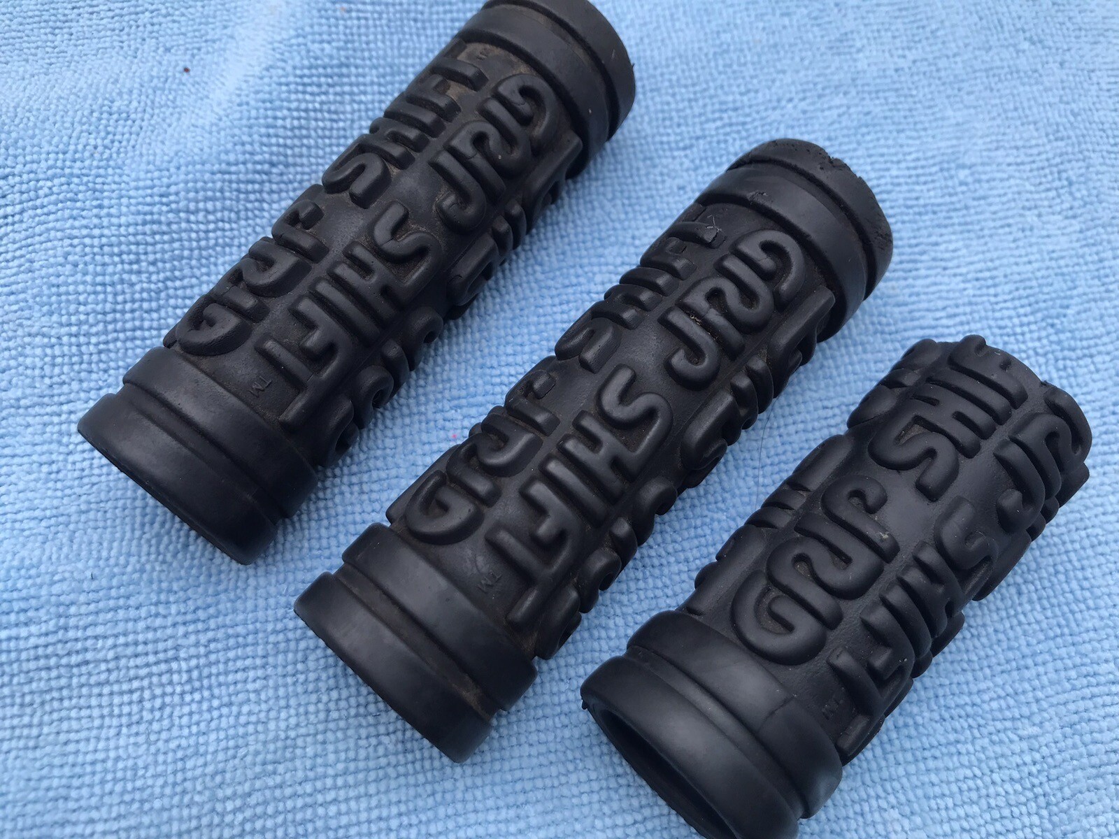 Grip Shift MTB Mountain Bike Grips Vintage Retro Black Used GripShift eBay