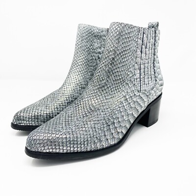 blondo snakeskin booties