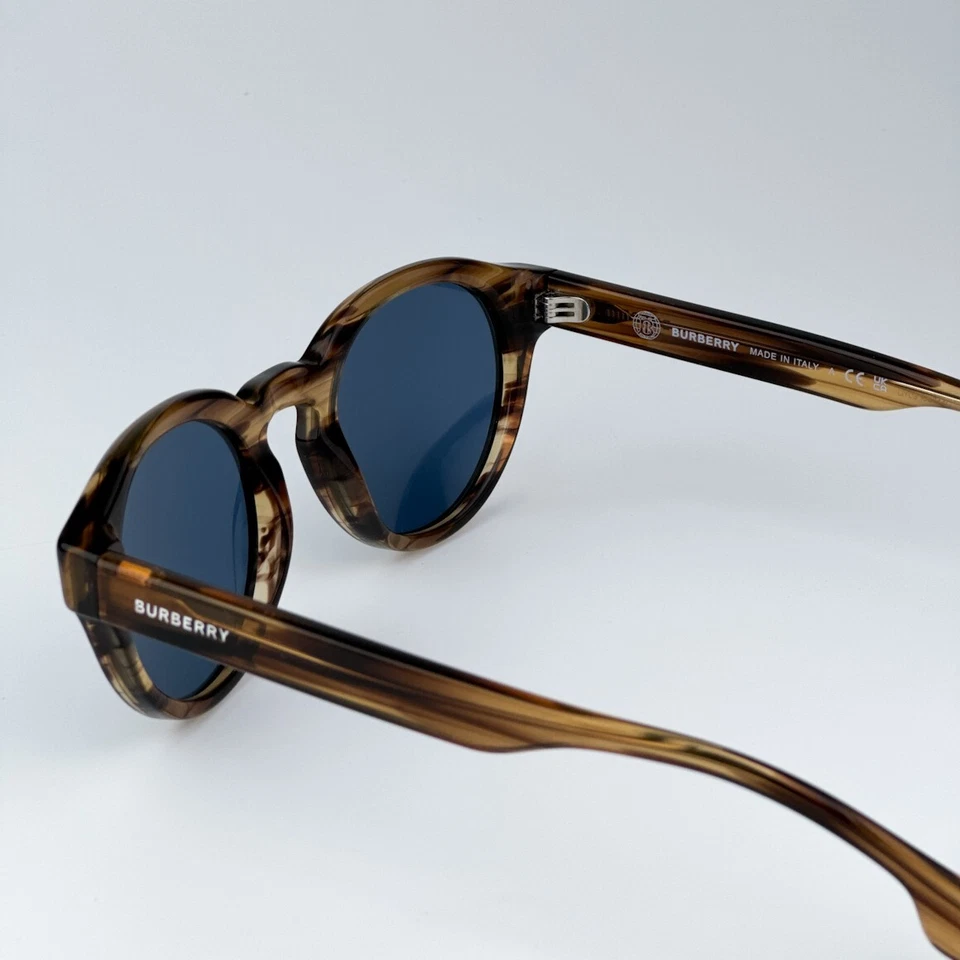 Gafas de sol Burberry para hombre marrón azul oscuro cuadradas BE4404 409680 NUEVAS Foto 3 de 4