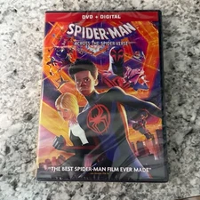 Spider-Man Across The Spider-Verse DVD + Digital New Sealed Action Movie
