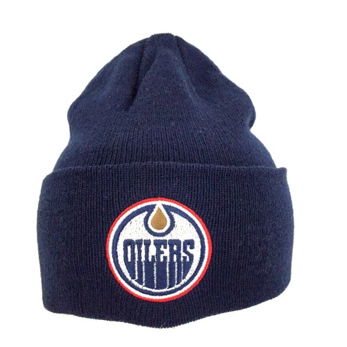Edmonton Oilers Beanie Skull Cap Reebok 