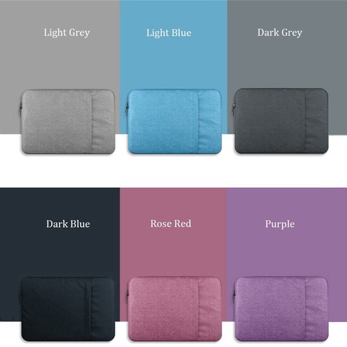 Capacity Sleeve Case Cover Notebook Pouch Laptop Bag For Lenovo HP Dell Asus - Picture 5 of 19