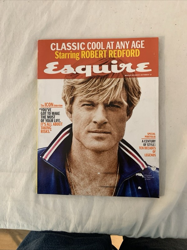 ESQUIRE MAGAZINE OCTOBER 2017 ROBERT REDFORD ICON INTERVIEW CLASSIC COOL NEW