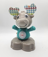 Fisher-Price Linkimals Musical Moose Interactive Educational Toy Tested Works