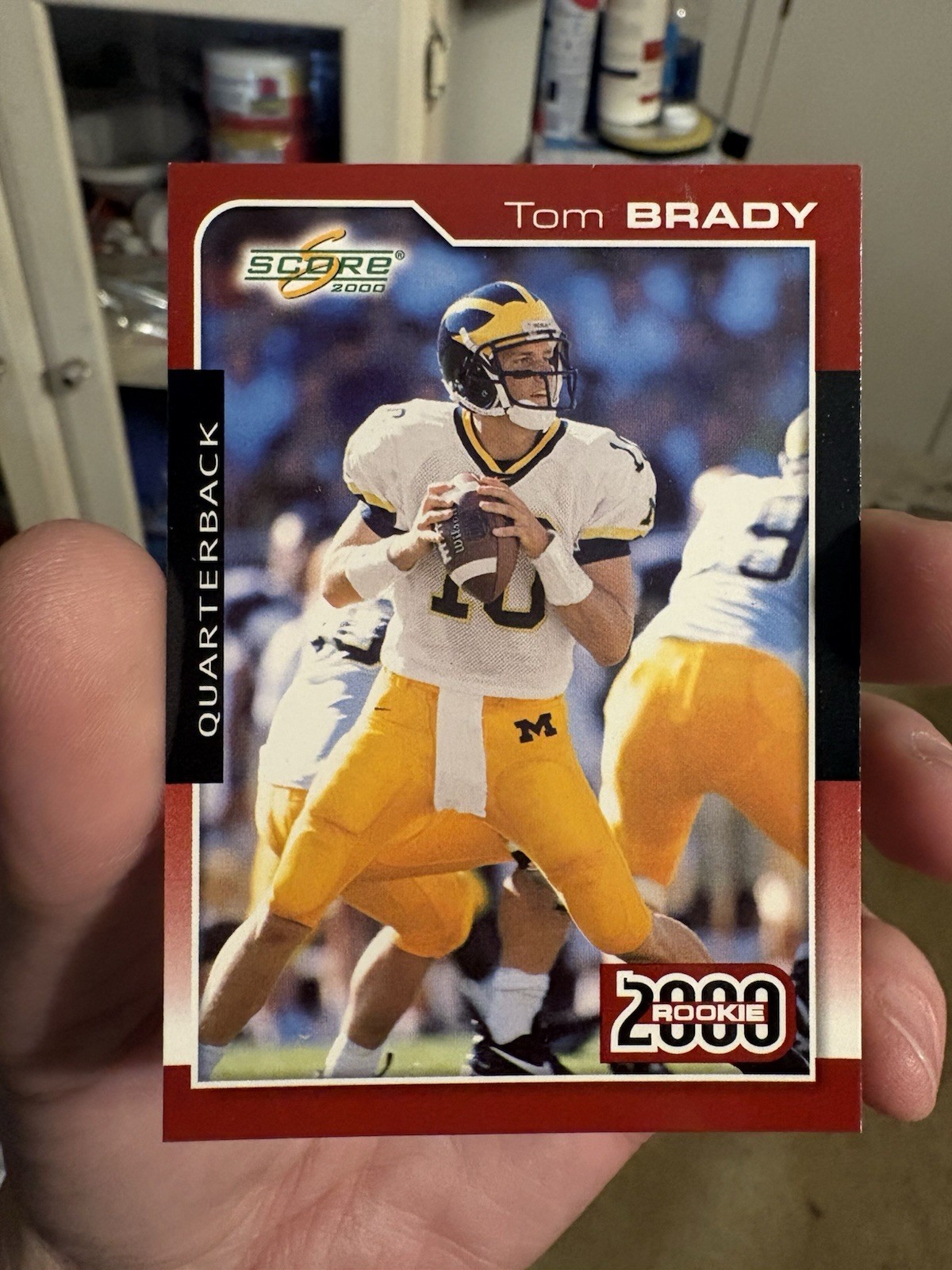 2000 Score - 2000 Rookie Tom Brady #316  Scorecard /2000 (RC) Offers welcome