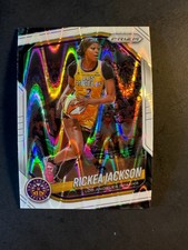2025 WNBA Prizm White Seismic Prizm #118 Rickea Jackson Los Angeles Sparks