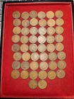 Roll of 50 1909 Indian Head Cent Native American Pennies Nice Quality Full Roll