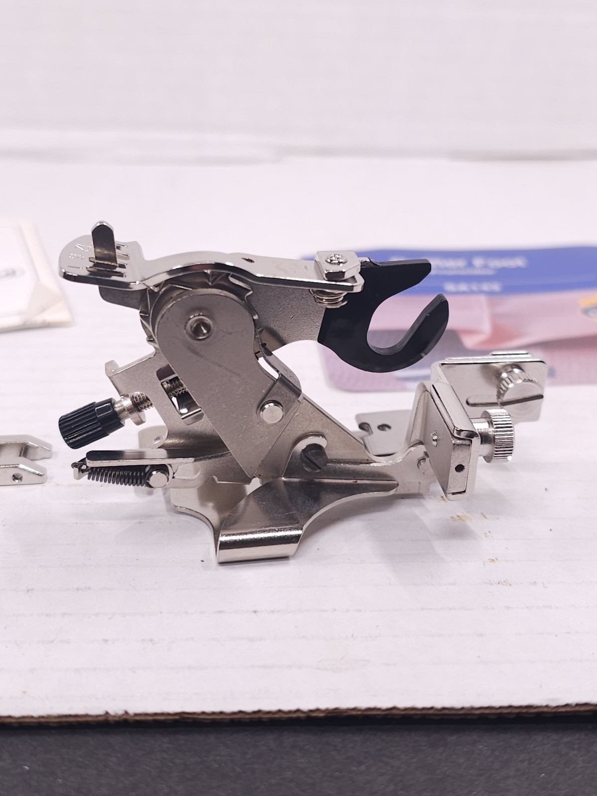 Genuine Brother SA143 Ruffler Presser Foot Sewing Machine Pleat Ruffles Part NEW