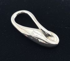 Tiffany  Co. Elsa Peretti .925 Sterling Silver Teardrop Money Clip 18.98 Grams 