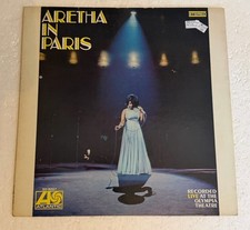 Aretha Franklin in Paris Vinyl LP Atlantic SD 8207 