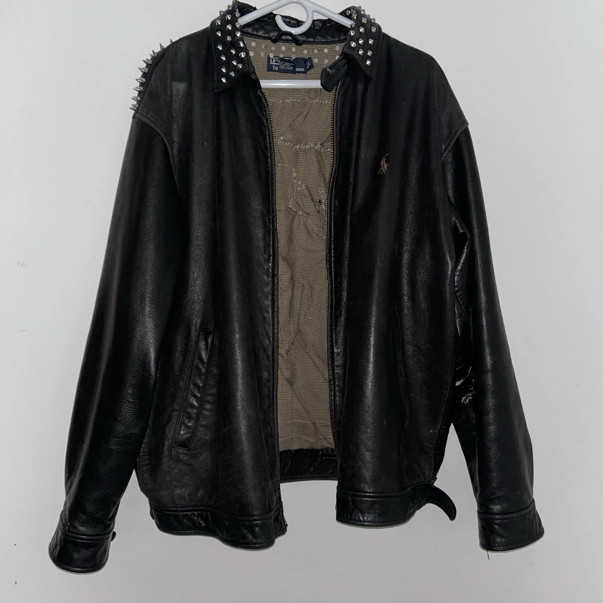 Polo Ralph Lauren Zip Leather Outer Shell Coats, Jackets & Vests