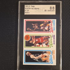 1980 Topps Bird Erving Johnson 