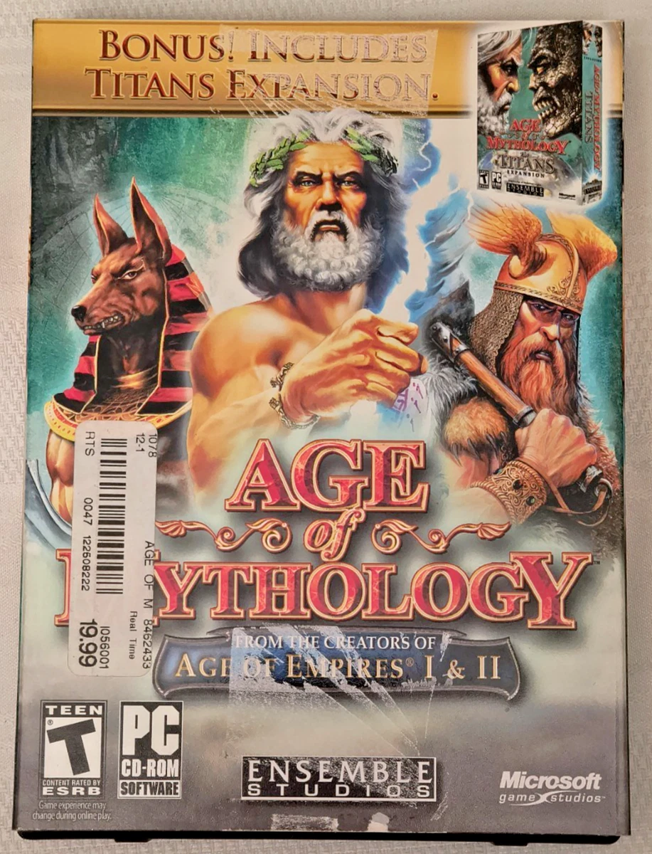 Age of Mythology Video Games with Expansion Pack for sale | eBay