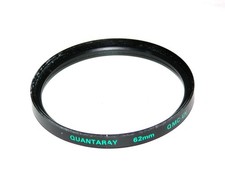Quantaray 62mm QMC-UV Lens Filter Japan