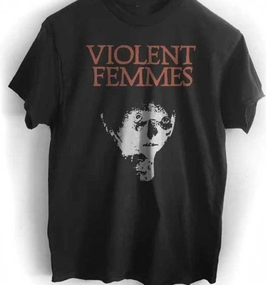 Collection VTG Violent Femmes Band Shirt Short Sleeve Black All Size Tee
