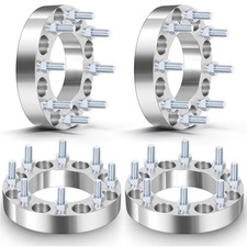 4X 1.5 8x180 Wheel Spacers 14x1.5 125mm for Silverado 2500 HD 3500 HD 2011-2016