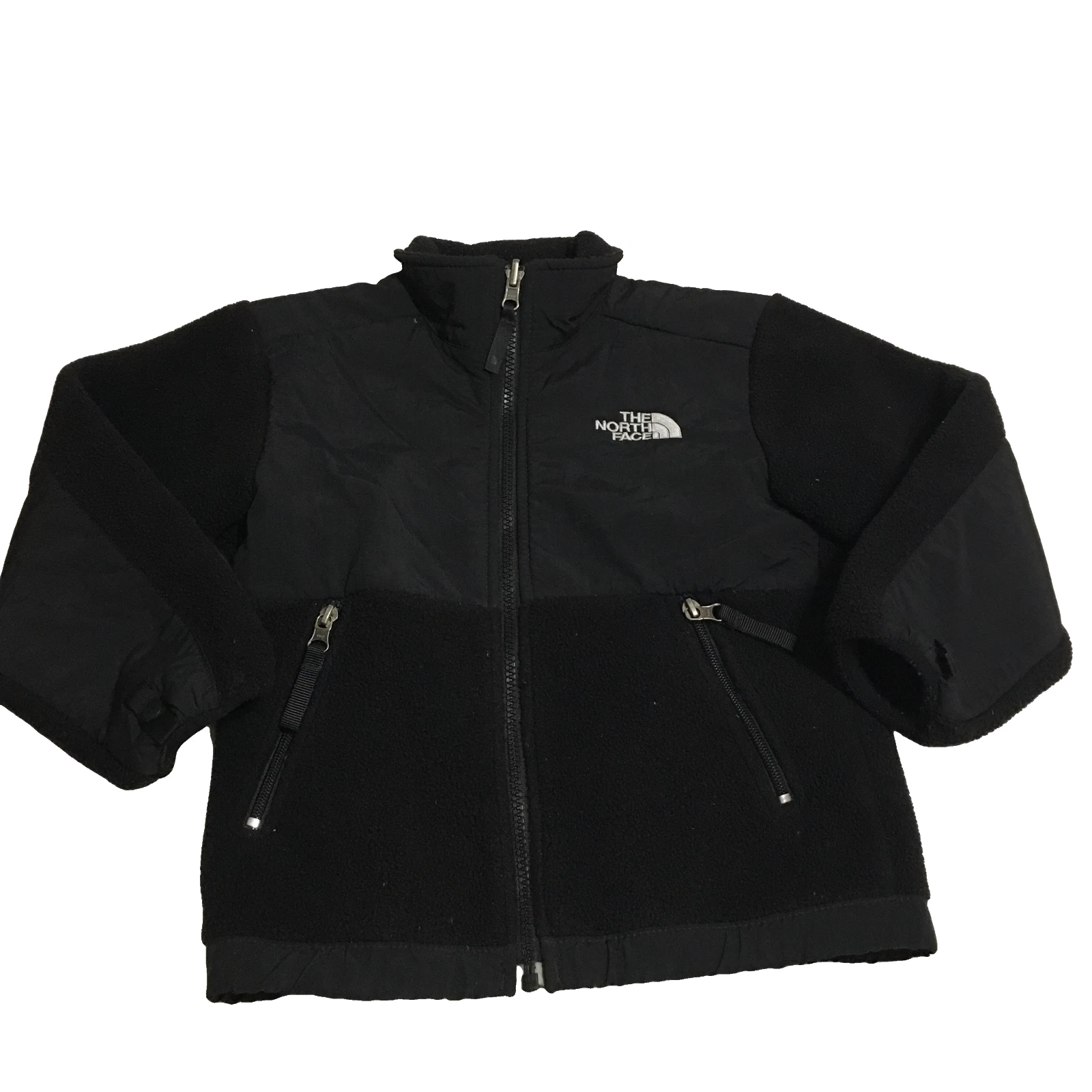 The North Face Denali Fleece Jacket Boys XS Full Zip Black