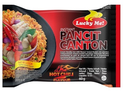 Lucky Me Pancit Canton Hot Chili Flavor